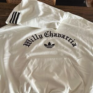 Willy Chavarria x adidas.  Hoodie with Black Accents.  Literally never worn.